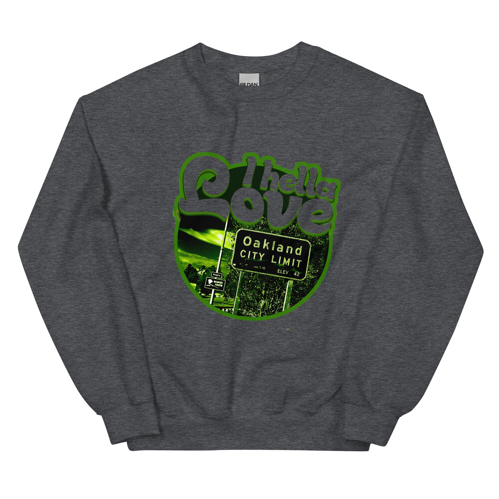 Unisex Hella Love Oak Sweatshirt image 3