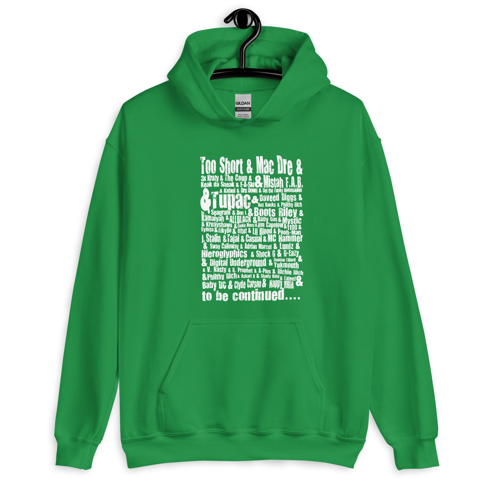 Oakland Hip Hop Honor Roll Hoodie image 10