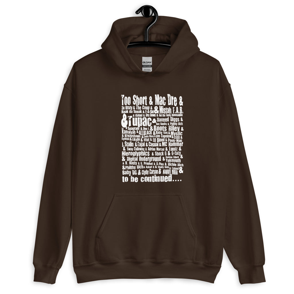 Oakland Hip Hop Honor Roll Hoodie image 4
