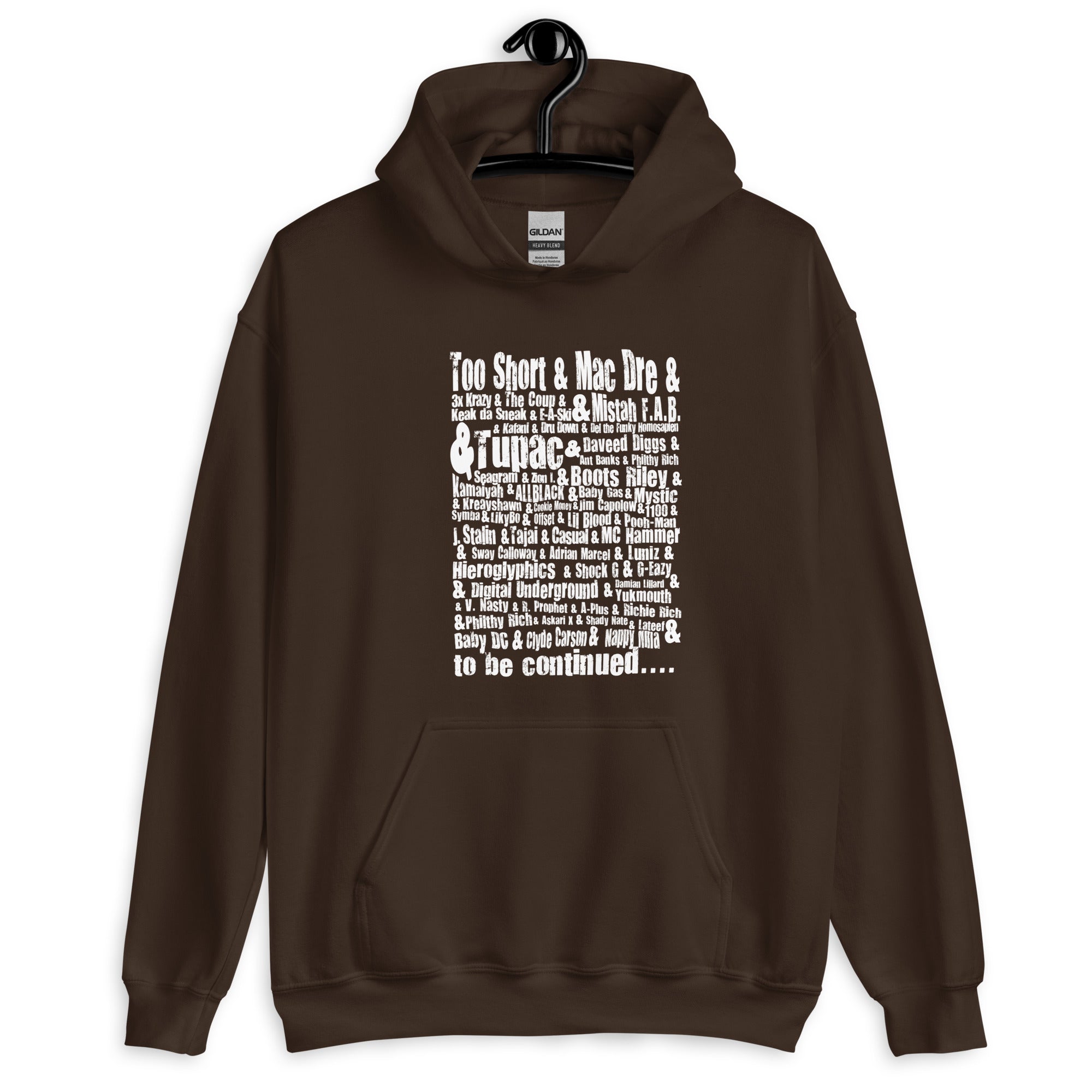 Oakland Hip Hop Honor Roll Hoodie image 4
