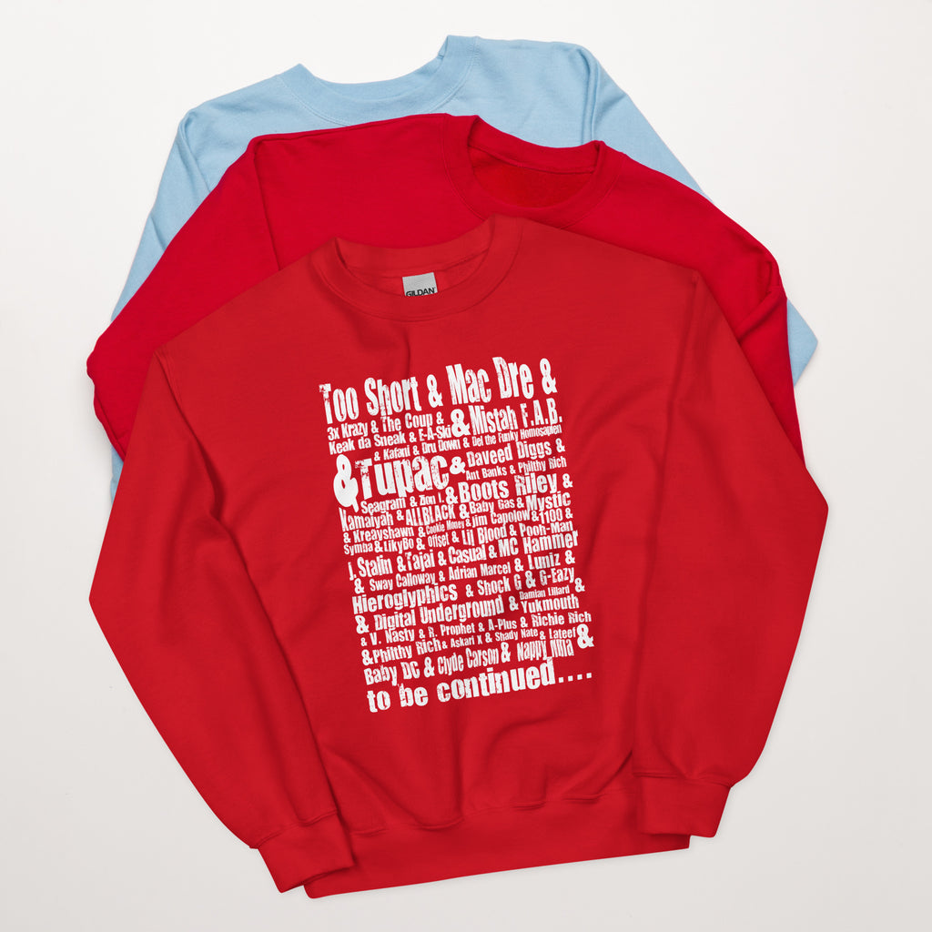 Oakland Hip Hop Honor Roll Sweatshirt image 5