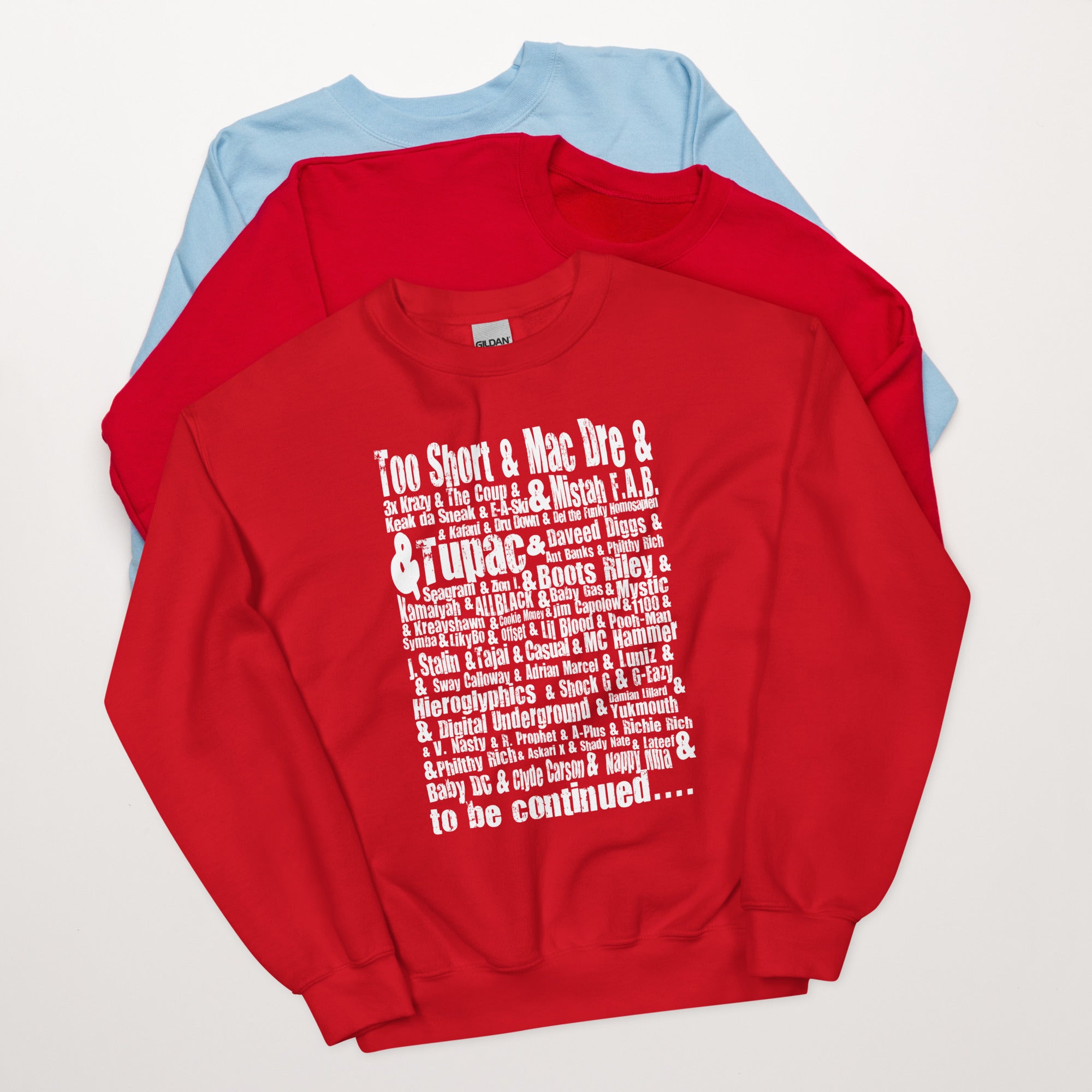 Oakland Hip Hop Honor Roll Sweatshirt image 5
