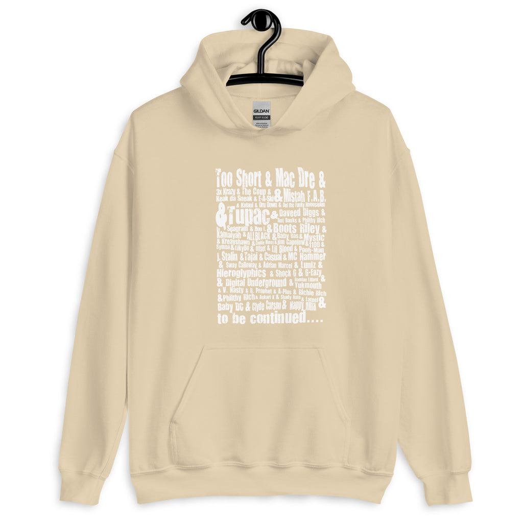 Oakland Hip Hop Honor Roll Hoodie image 12
