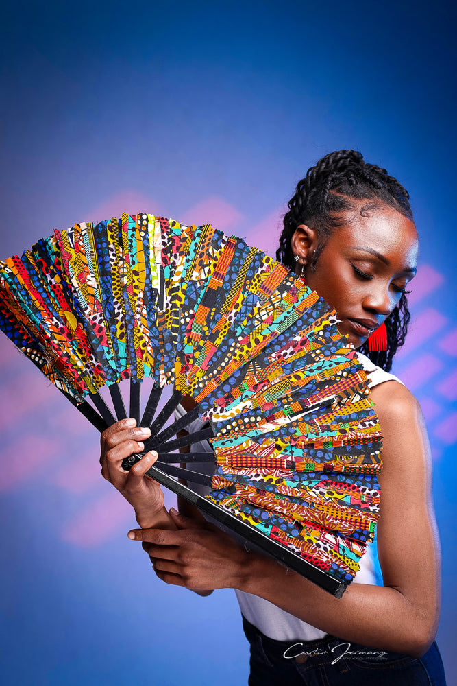 Handmade Adinkra Fan