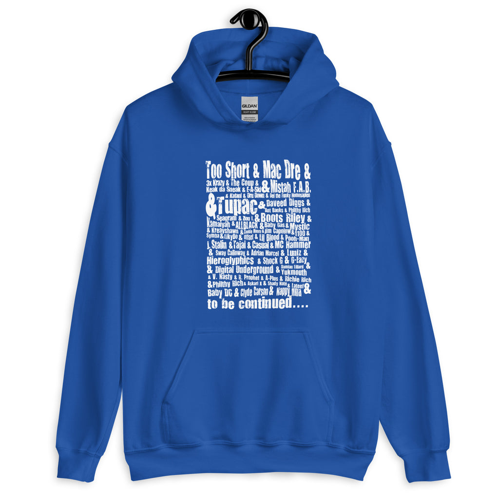 Oakland Hip Hop Honor Roll Hoodie image 7