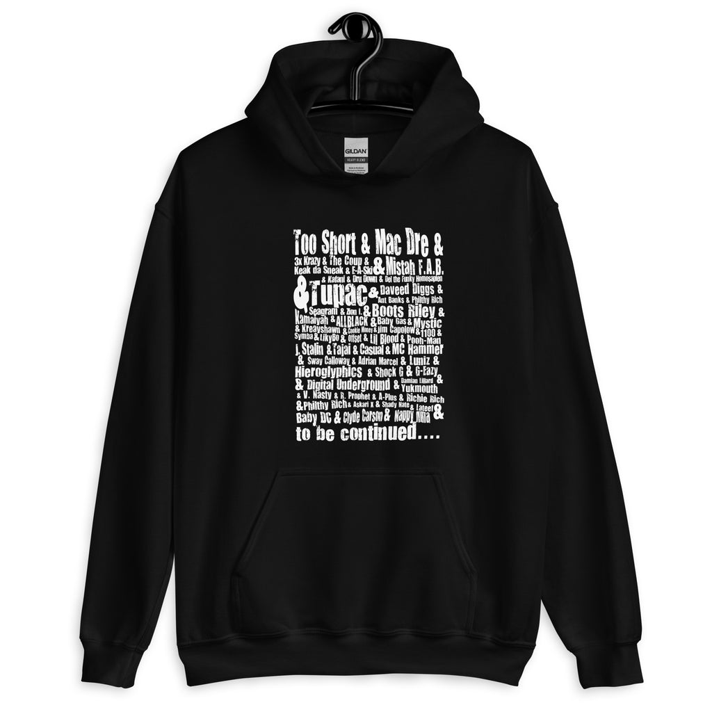 Oakland Hip Hop Honor Roll Hoodie image 3