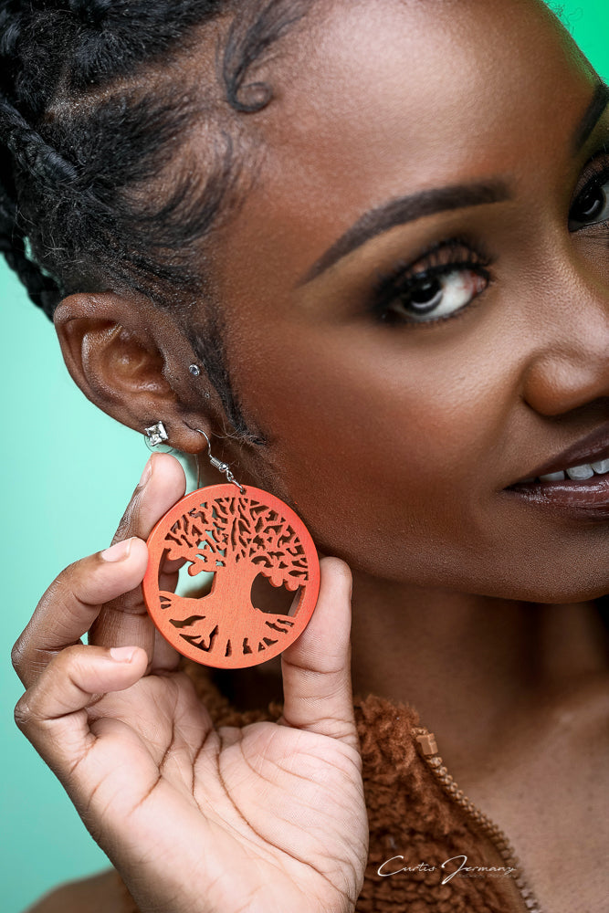 Oak Tree of Life Earrings