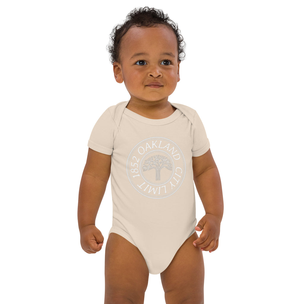 Baby Logo Organic cotton baby bodysuit image 2