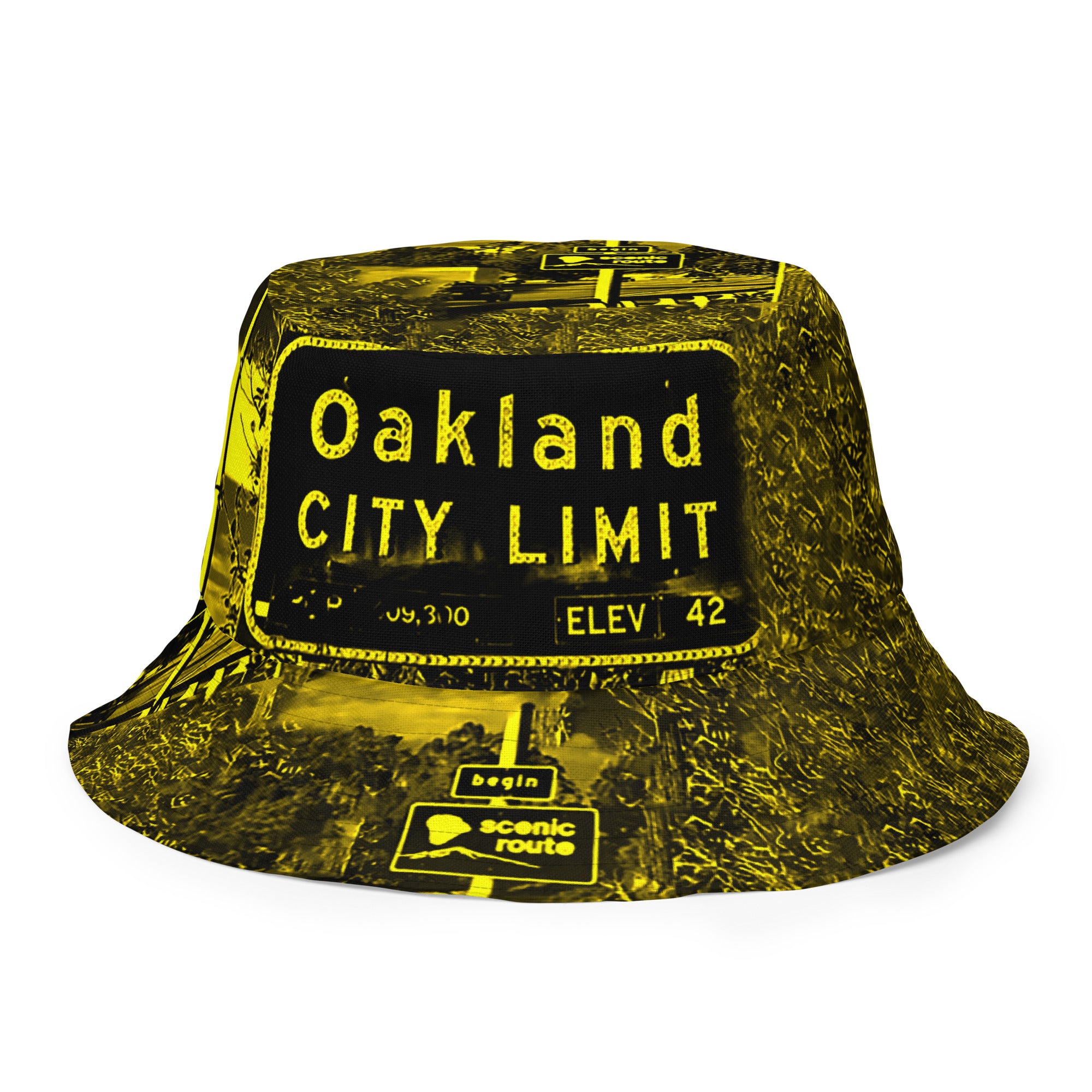 Gold OCL Reversible bucket Hat image 5