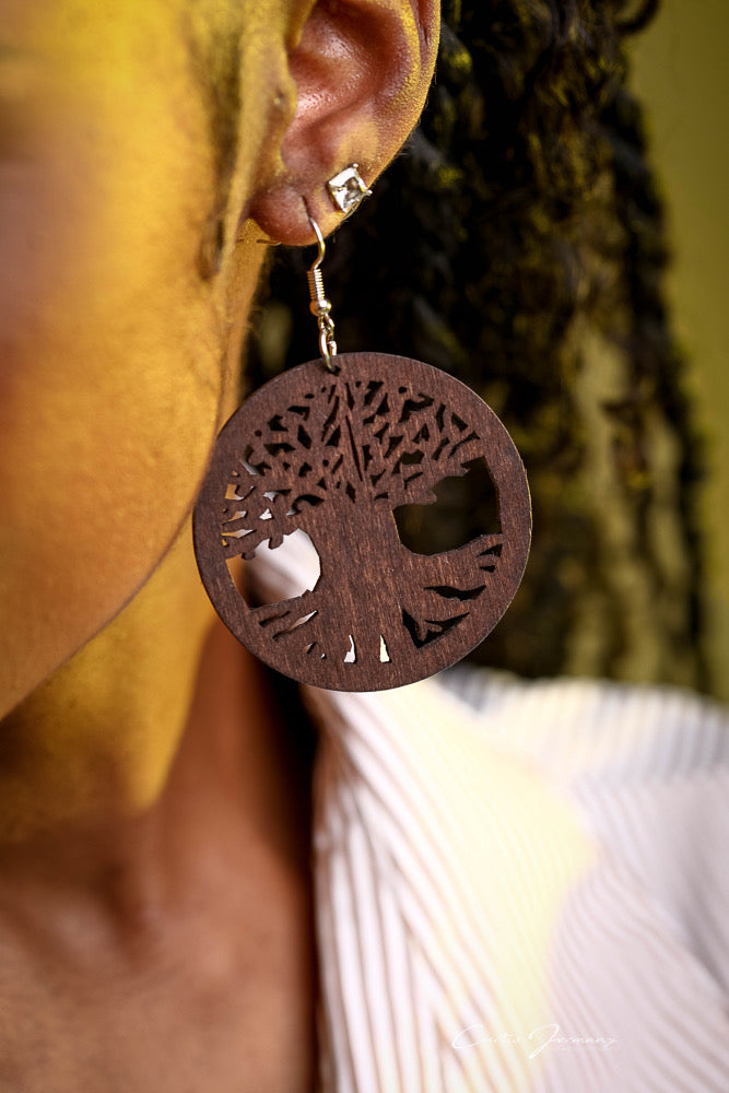 Oak Tree of Life Earrings