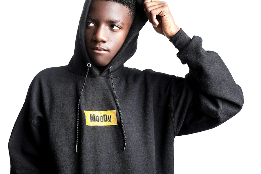 MooDy Embroidered Fleece Hoodie  image 0