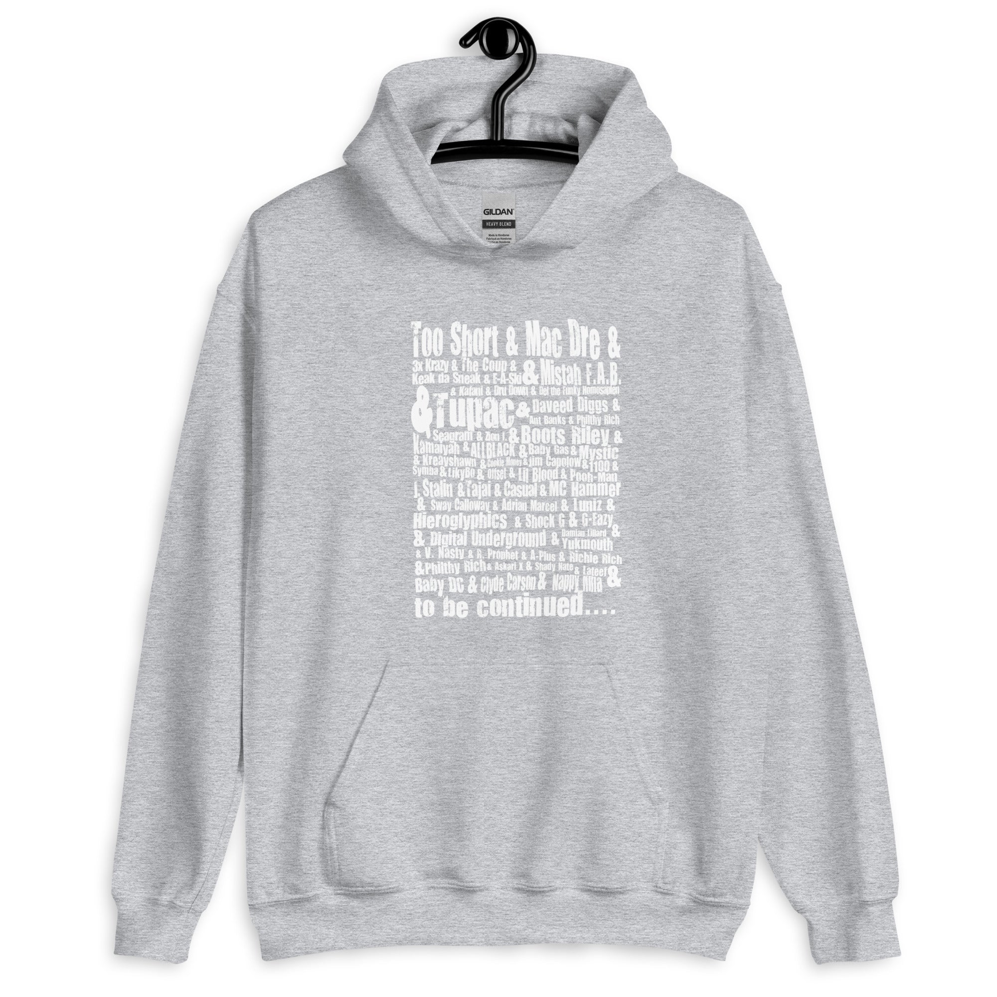 Oakland Hip Hop Honor Roll Hoodie image 11