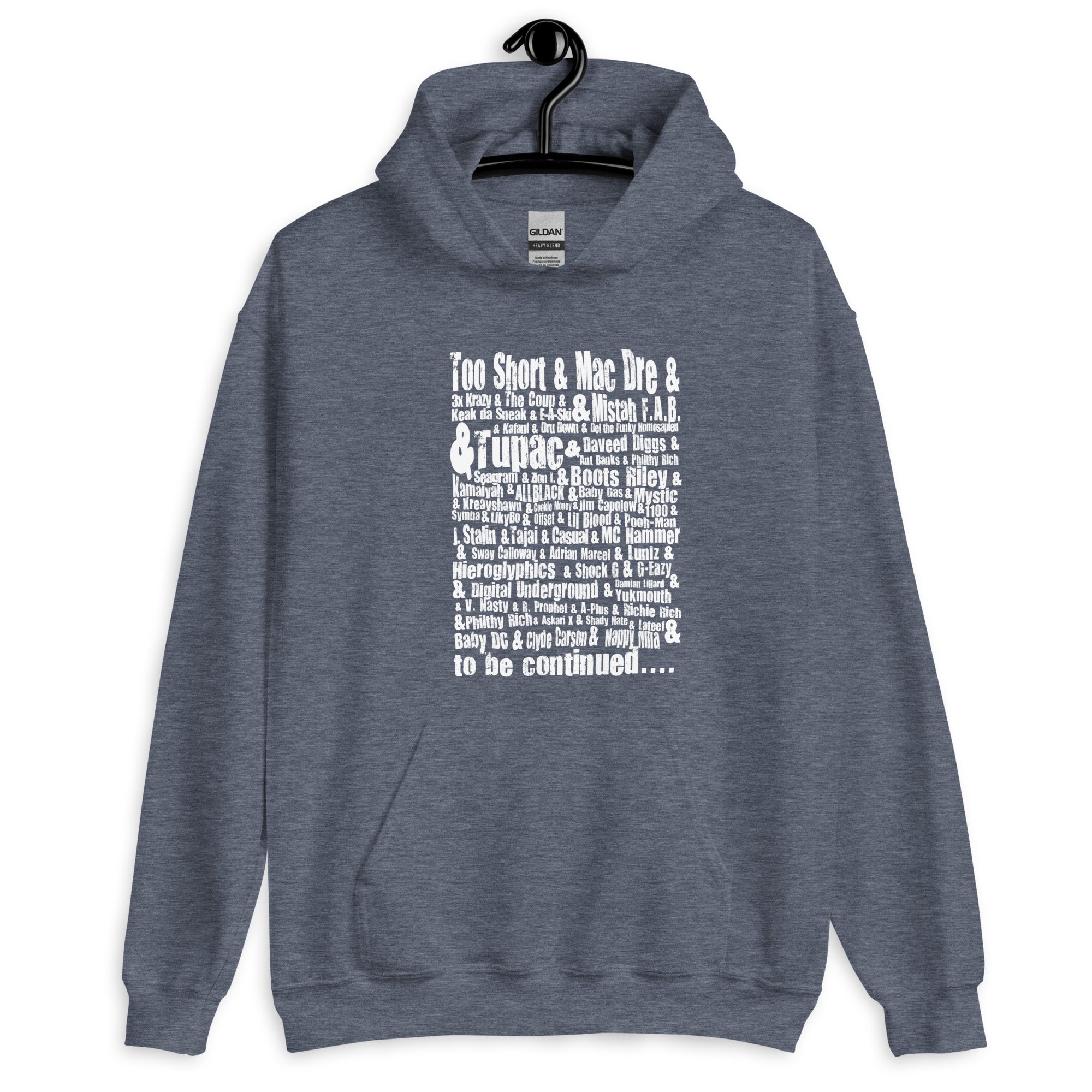 Oakland Hip Hop Honor Roll Hoodie image 9