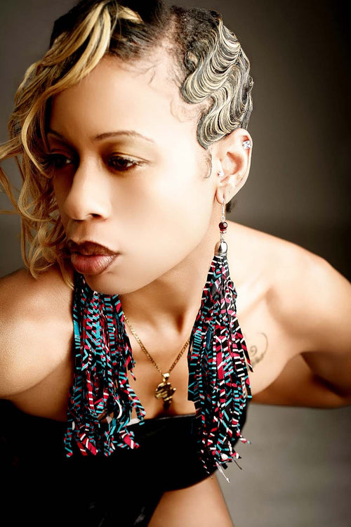 Bleu Peacock Statement Tassels image 0