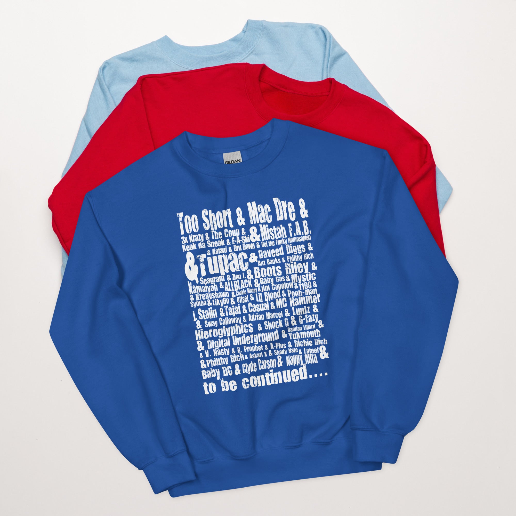 Oakland Hip Hop Honor Roll Sweatshirt image 7