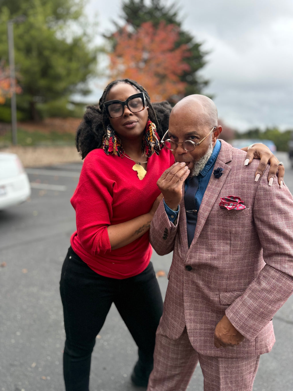 NOLA Mini Statement Earrings Hoops