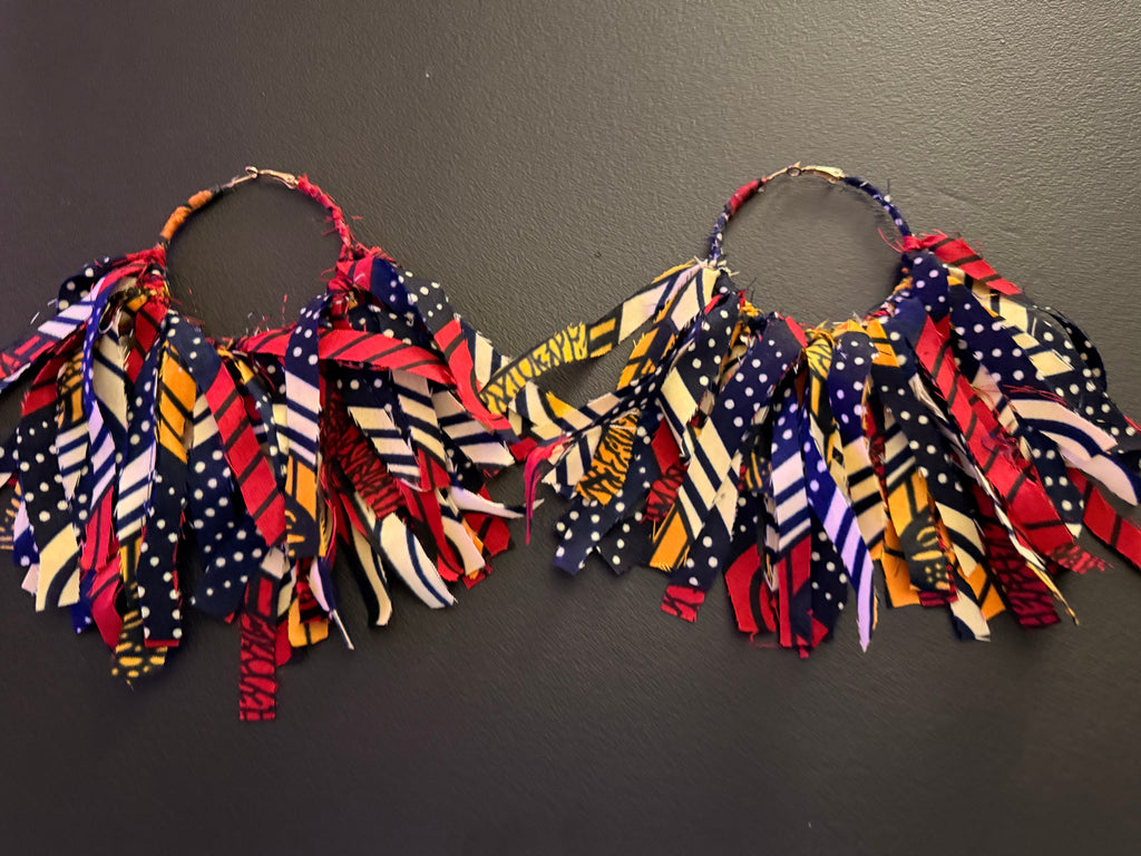 NOLA Mini Statement Earrings Hoops