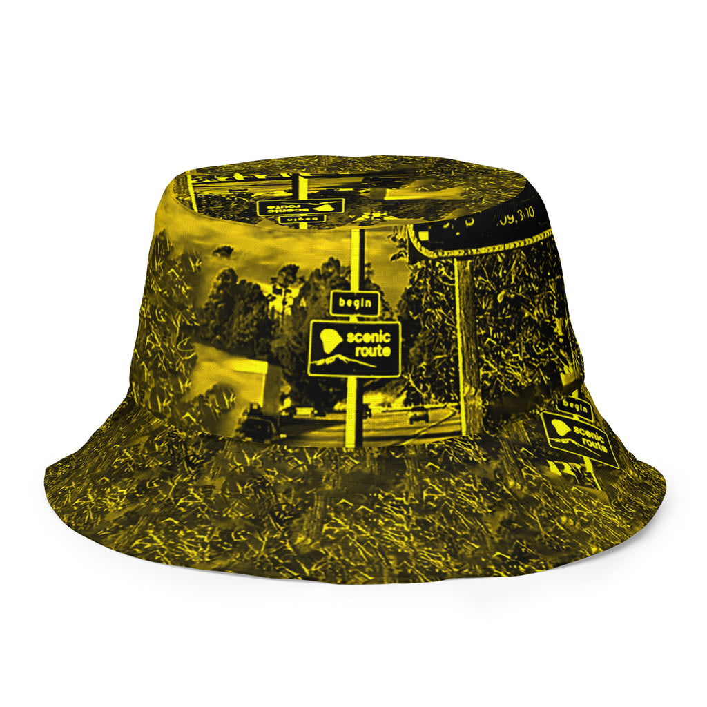 Gold OCL Reversible bucket Hat image 6