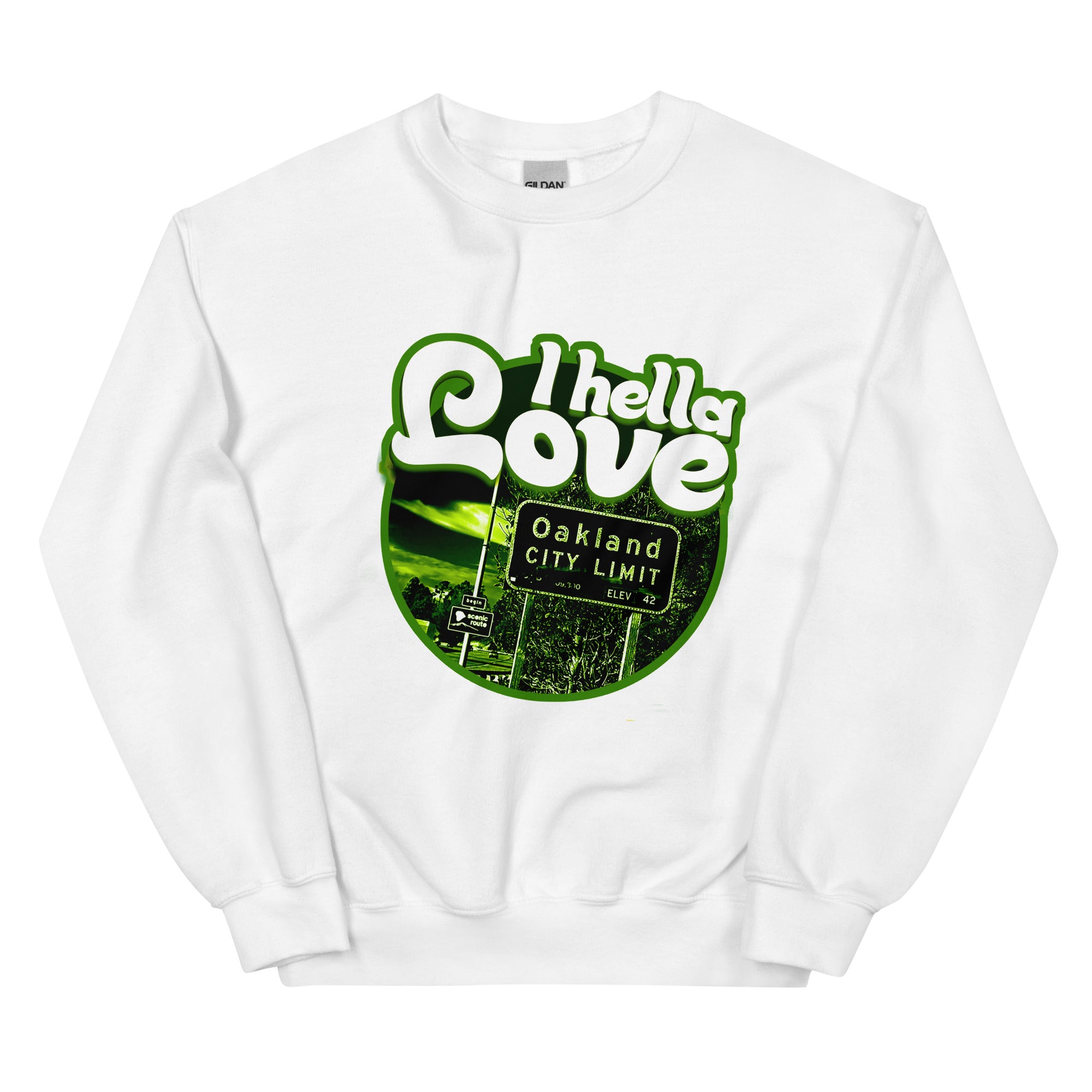Unisex Hella Love Oak Sweatshirt image 7