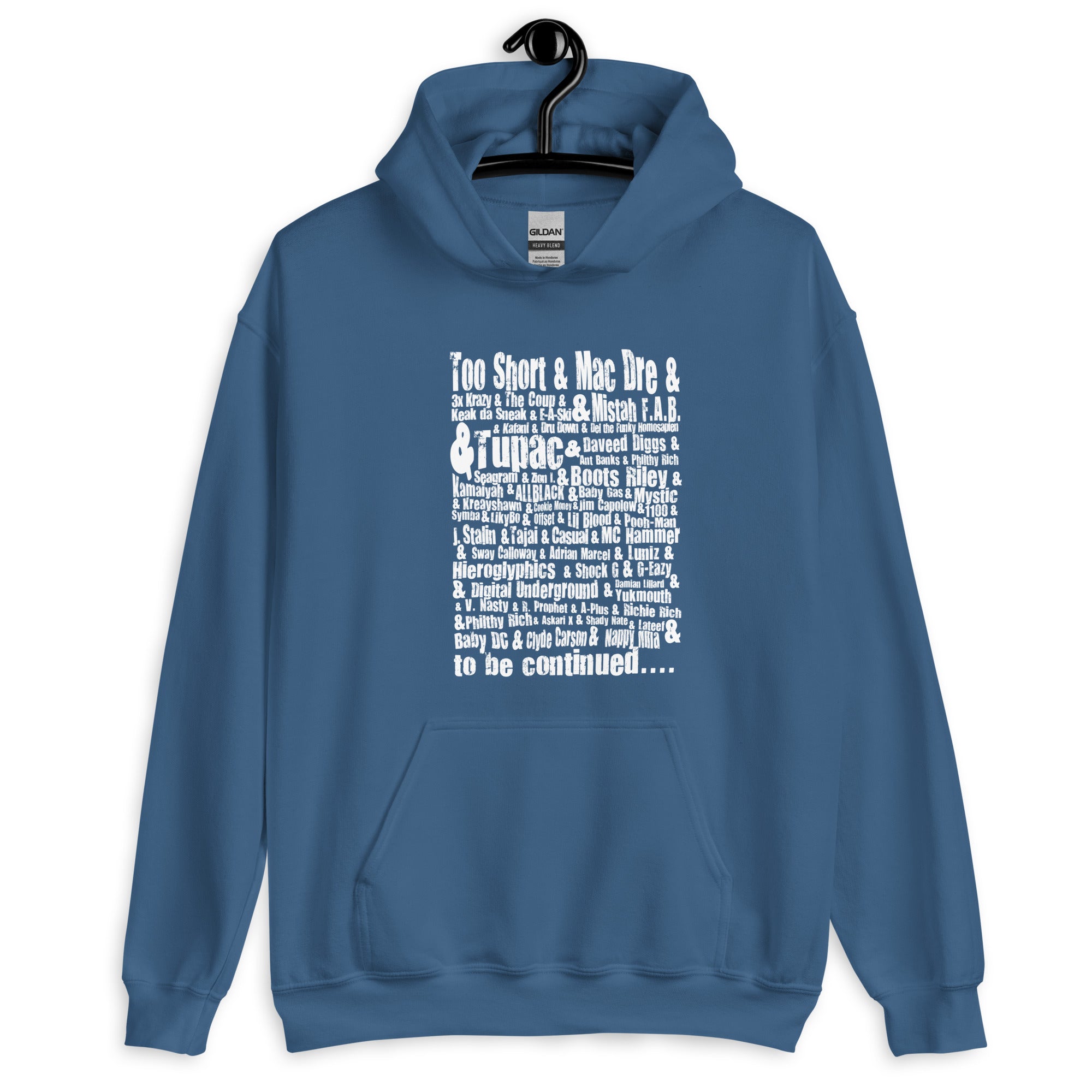 Oakland Hip Hop Honor Roll Hoodie image 8