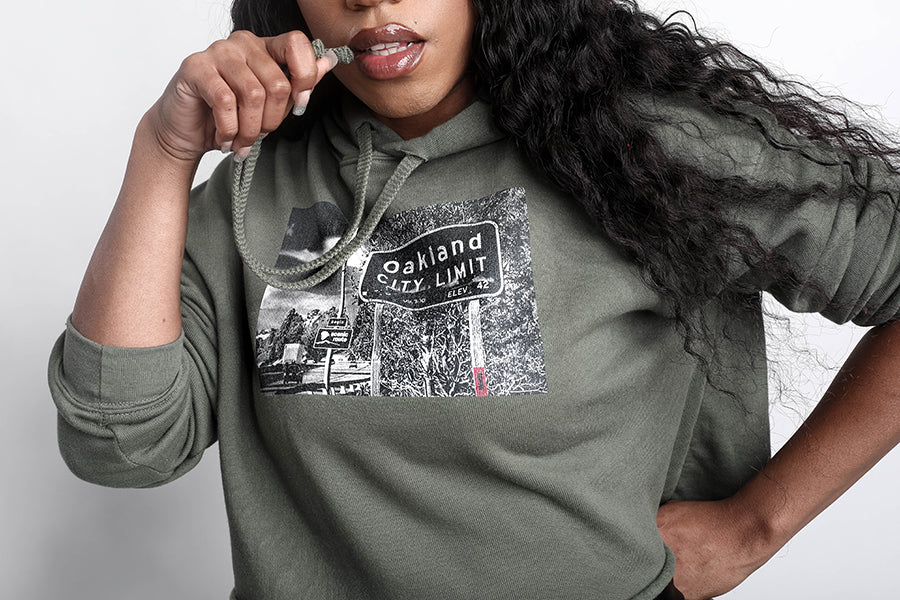 OAK City Limit Crop Hoodie image 0