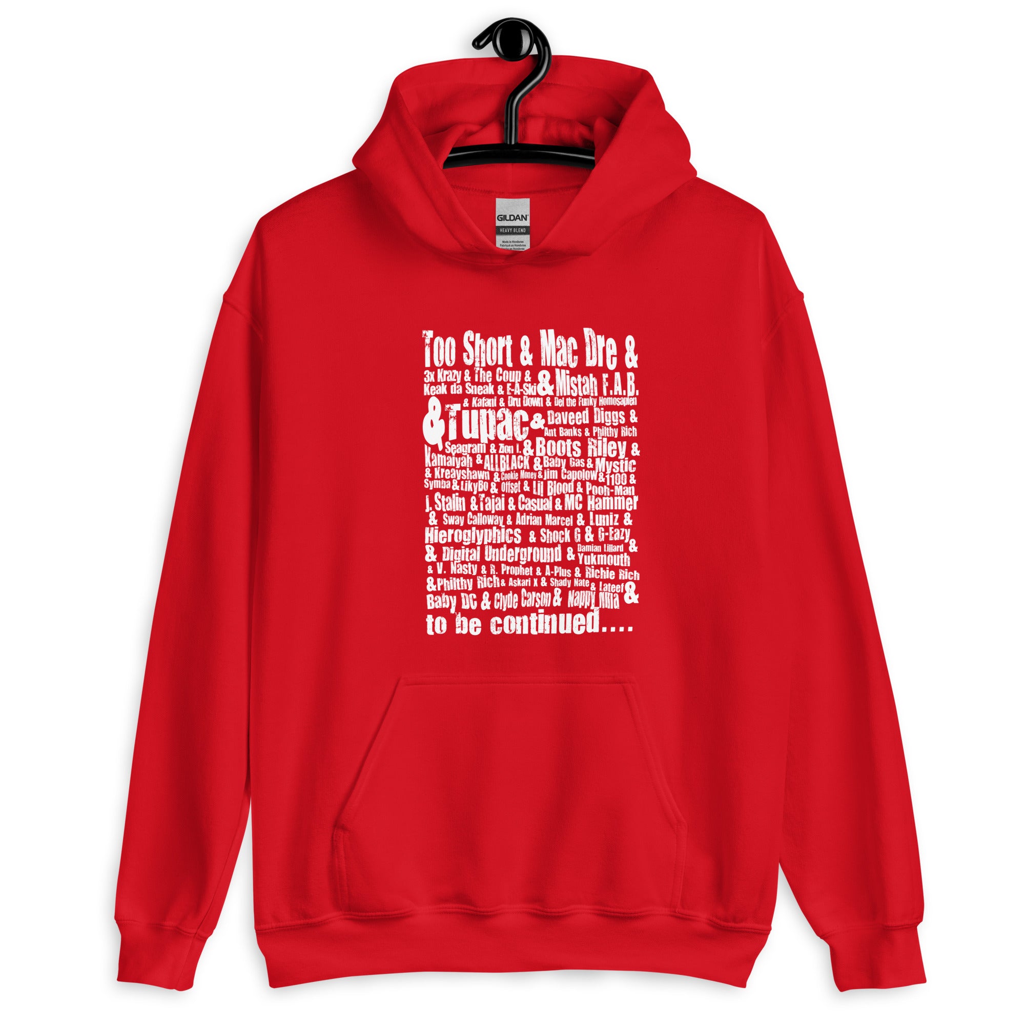 Oakland Hip Hop Honor Roll Hoodie image 6