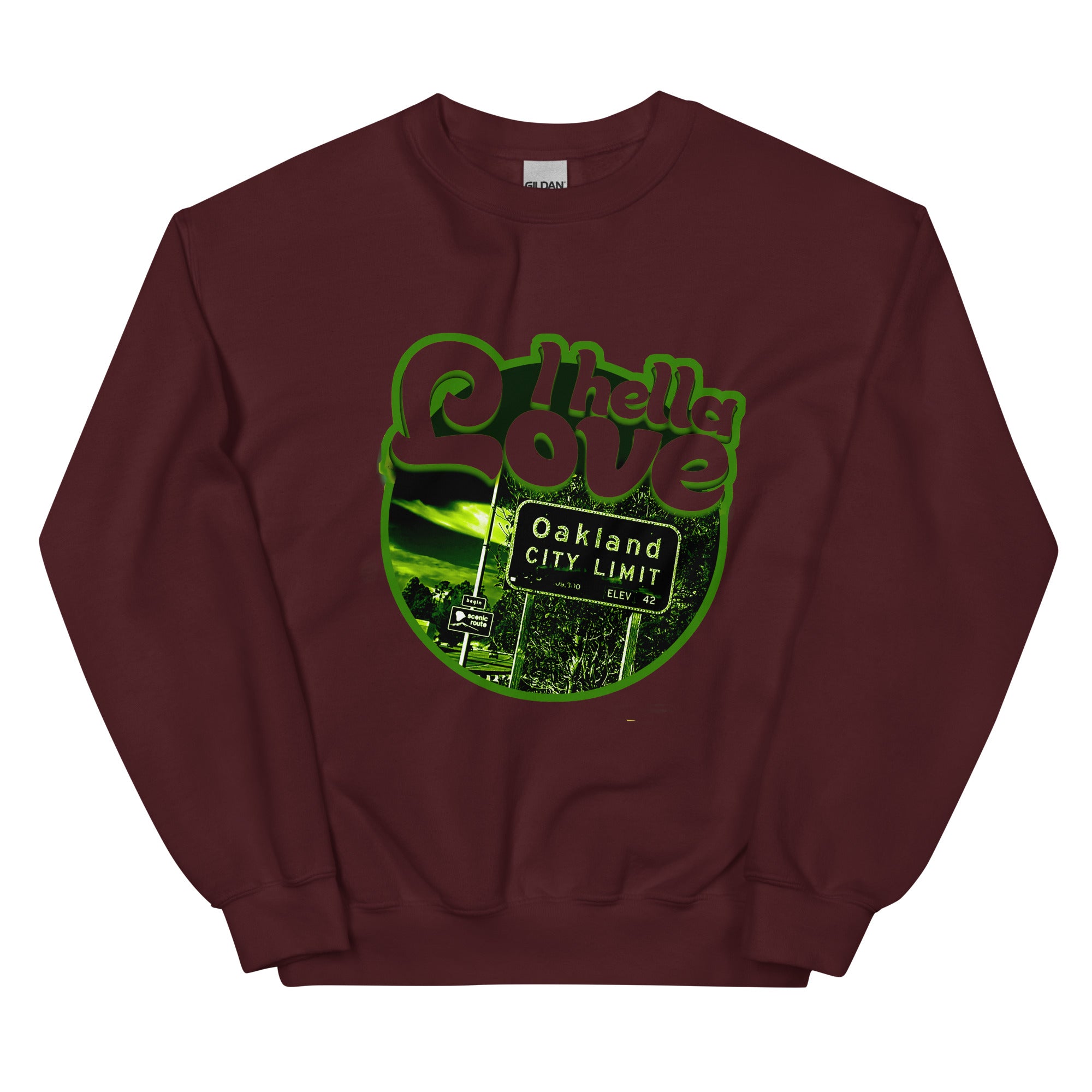 Unisex Hella Love Oak Sweatshirt image 1