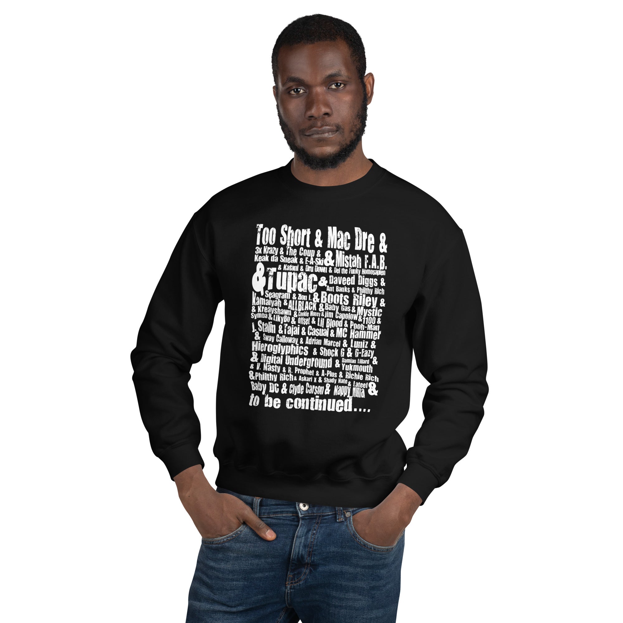 Oakland Hip Hop Honor Roll Sweatshirt image 2