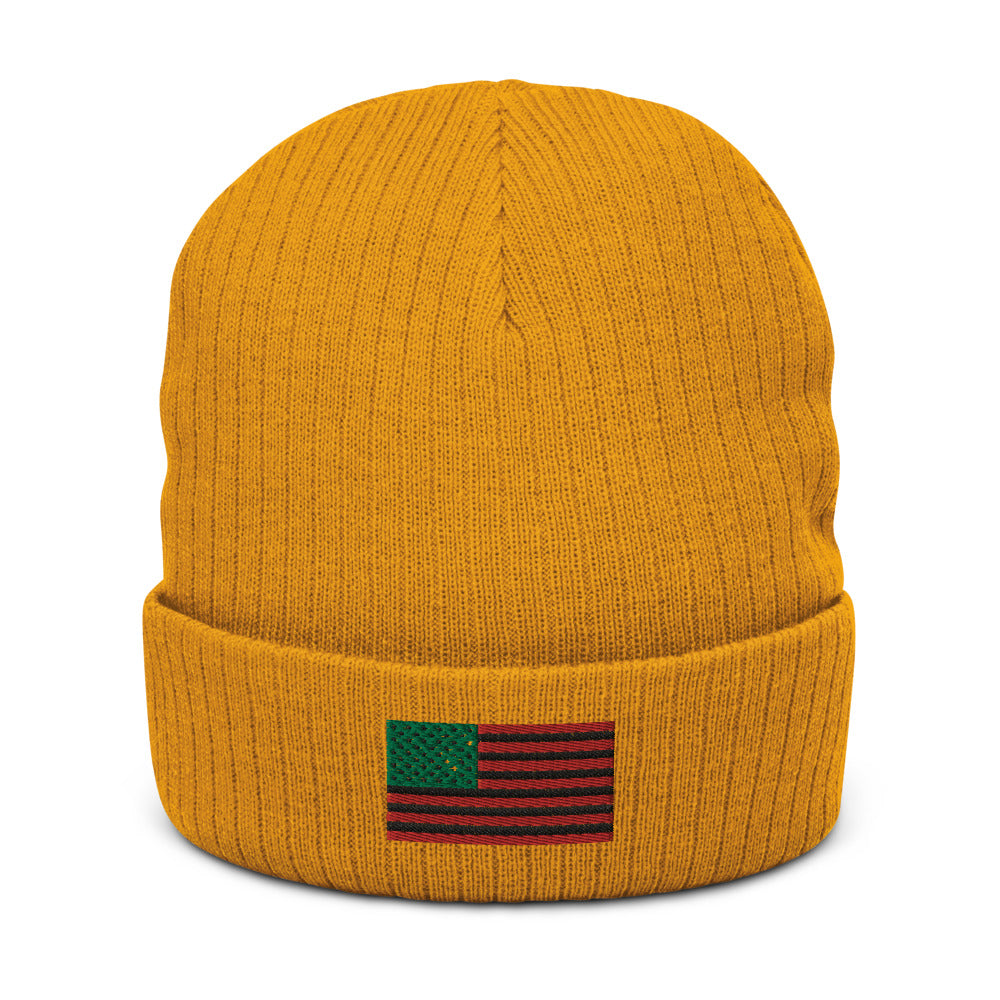 AA Flag Recycled cuffed beanie image 2