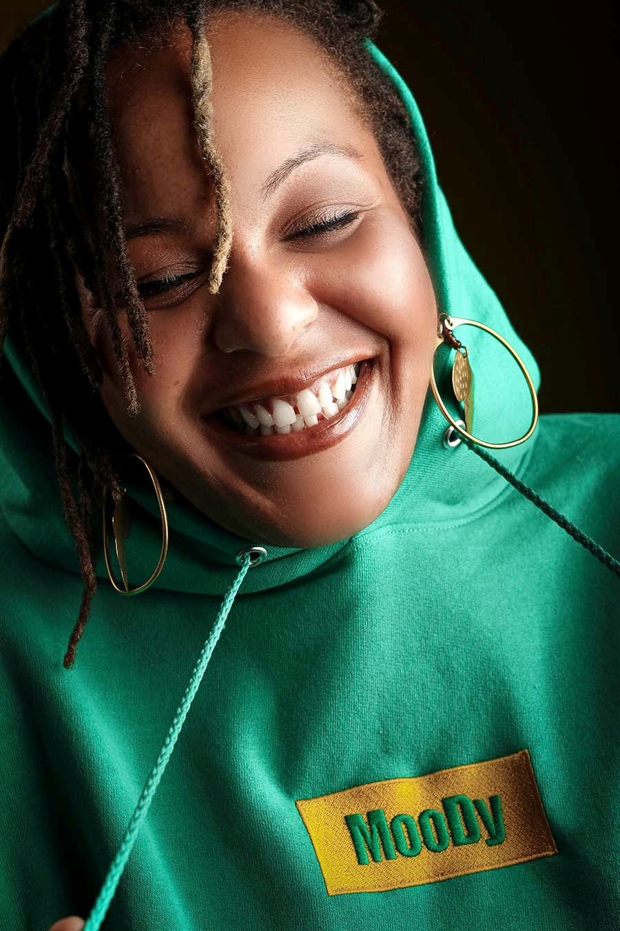 MooDy Embroidered Fleece Hoodie  image 6