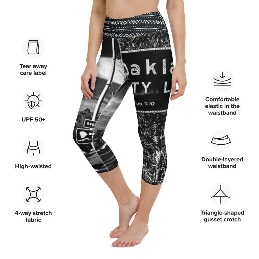 OAK City Limit Yoga Capri Leggings image 4