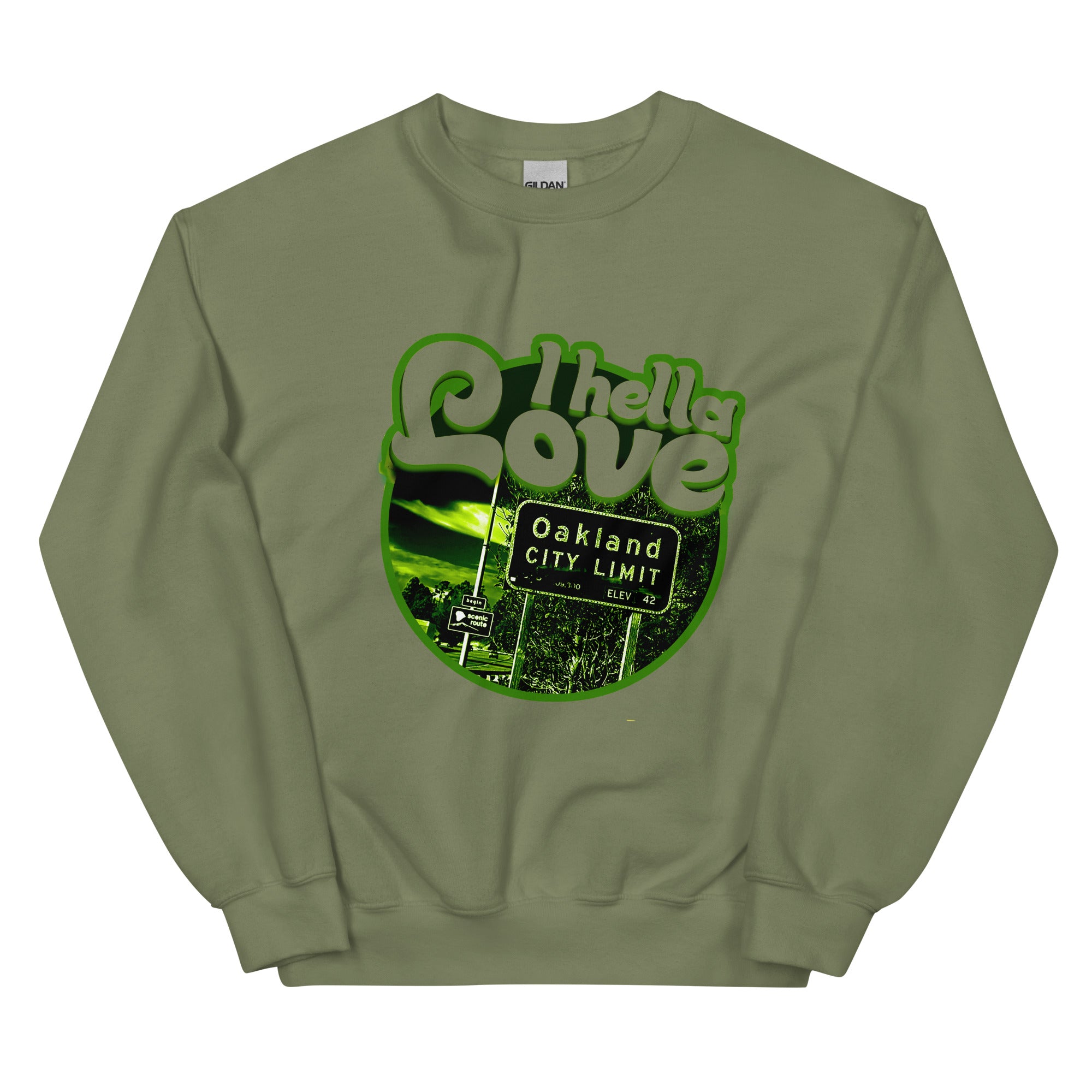 Unisex Hella Love Oak Sweatshirt image 4